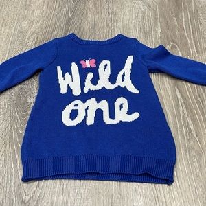 Joe Fresh Knit Dress Wild One 3-6 month Butterfly J19